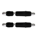 2x Adjustable Fishing Reel Seat Deck Wheel Rod Clip Pole Fitted Deck L