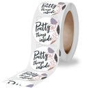 1Roll Thank You Stickers for Seal Labels 1 Inch Packaging Stationery StickeSEAU