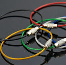 5 Wire Keychains Cable Key Ring Outdoor Hiking Survival Gear Stainless Steel AU