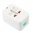 Universal All-in-one Square Tour Travel AU/UK/US/EU Plug AC Adapter WallCharger