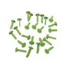 200Pcs Mixed Color Metal Brad Paper Fastener For Scrapbooking Craft 8mm L5I I4A2