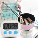 Digital Kitchen Cooking Timer Big Digits Loud Alarm Magnetic Backing Stand