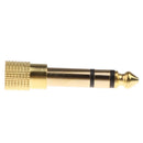 6.35mm Male to 3.5mm Female Plug Stereo Audio Earphone Adapter Converter