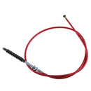 Clutch Cable 1200mm Outer 100mm for Yamaha FZ6-N,S 2004-2009 Red