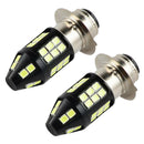 2x LED Lights H6M 6000K 100W LED Headlight Projector Motorcycle Hi/Lo Bulb