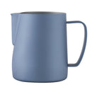 Stainless Espresso Milk Frothing Pitcher Latte Coffee Jug 600ml Light Blue