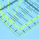 Transparent Quilting Sewing Patchwork Ruler Cutting Tool Tailor Craft UPJ Gw