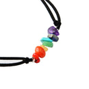 Ornaments Colorful Beads Necklace Yoga Buddha Beads Energy Seven Chakra AUBD3C