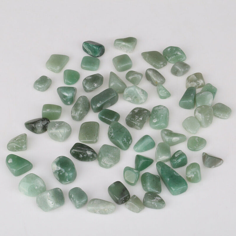 100g Natural Aventurine Stones DIY Bracelet Necklace Home Fish Tank Decor