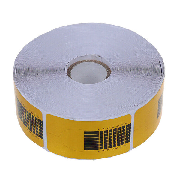 500 x Nail Forms Tool for Acrylic UV Gel Tip Extension Q6X6