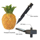 Pineapple Solar LED Lawn Light Spike Manual Control Outdoor Landscape Lamp
