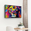 5D Full Square Drill Diamond Painting DIY Colorful Lion Cross Stitch Mosaic