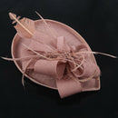 Women Chic Fascinator Hat Cocktail Wedding Party Church Headpiece Fashion H