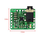 Differential-balanced Stereo Headphone Amplifier Board Single Port Newest Useful