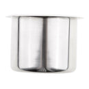 2Pcs Stainless Steel Cup Drink Storage Holder for Marine Boat Camper Sofa Deluxe