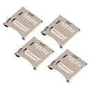 4 Pieces Replacement Memory Card Slot Holder Repair Parts for Nikon Digital
