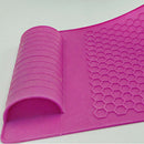 Hair Straightener  Proof Protection Silicone Mat Storage Pouch Red