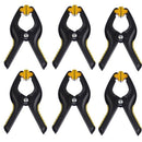 Durate 6Pcs/Lot A-Shape ABS Clamps for Woodworking Spring Clip Woodworking
