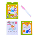 Number&Letter Flashcards Preschool Education w/Wipe-clean Pen for Parents