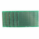 5x 6x8cm perforated grid board printed circuit board PCB board green