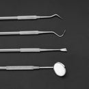 Dental Instruments Set Oral Care Tools With Mouth Mirror Tweezers Probe Heat HGT