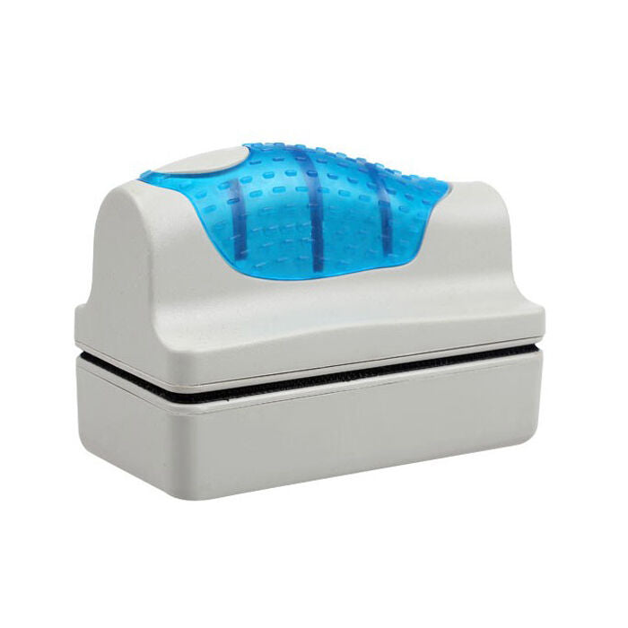 Aquarium Magnetic Brush Glass Algae Scraper Cleaner Floating Curve Tide
