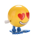 1Pc Wind up Face Colorful Funny  Cartoon Somersault Running Clockwork  ToysB Gw