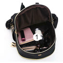 Fall Oxford Cloth Backpack Girls Backpack Animal Print Soft Shoulder Bag A