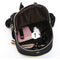 Fall Oxford Cloth Backpack Girls Backpack Animal Print Soft Shoulder Bag A#S