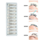 10Pcs False Eyelash Glue Does Not Hurt The Skin Waterproof White Eye Lash Glue