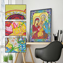 5D DIY Special Shaped Diamond Painting Religious Embroidery Kit Home Decor