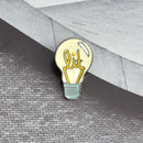 Brooches And Pins Cartoon Light Bulb Pins Backpack Shirt Jeans Decorative W