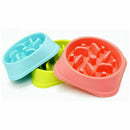 Healthy Dog Cat Pet Interactive Slow Food Feeder Anti Slip Dish Gulp