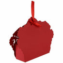 100pcs Favor Box Candy Wedding Gift Boxes (Red)