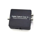 Digital Optical Coax to Analog R/L RCA Audio Decoder with USB Power Cable