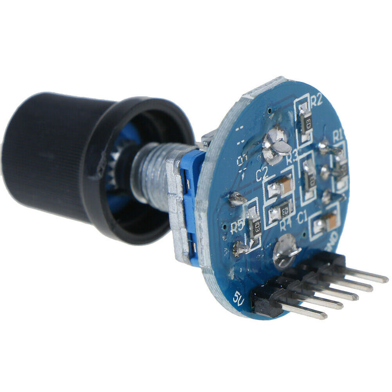 Rotary encoder module brick sensor development audio potentiometer knob cap. Kw