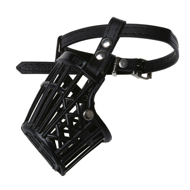 Dog Pet Puppy Muzzle Basket Cage xxS