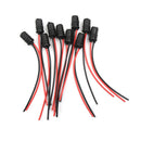 10PCS T10 Light Bulb Extension Socket Holder Soft Rubber Push-in Wedge Base  Z