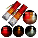 20 LED Tail Light Car Truck Trailer Stop Rear Reverse Turn Indicator Lamps OZ