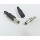 30Pcs 2.1 x 5.5mm Solder Male Barrel Tip DC Power Plug Jack Connector Adapter