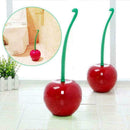 Creative Cherry Toilet Brush Holder Set Bathroom Cleaning Kit Brushes Clean F2Z1