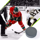 Official Ice Hockey Puck Black Standard Rubber Training L0Z1