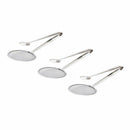 3x Multi-functional Filter Spoon With Clip Kitchen Oil-Frying Salad BBQ Filter