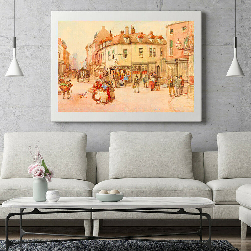 1000pcs DIY Puzzle Oil Painting Town Street Jigsaw Assembling Art Pictures