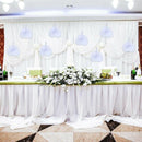 50 Pack White Folding Fans - Round And Heart Shaped Handheld Folding Accord