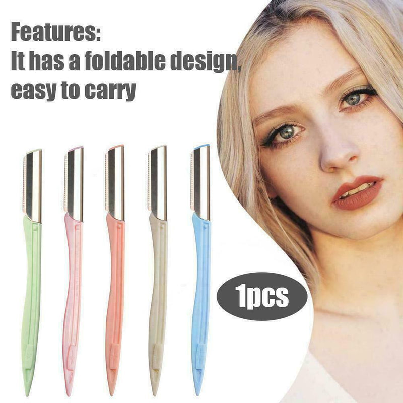 Simple Eyebrow Lip Razor Trimmer Blade Shaver Hair Remover New Facial F0O6