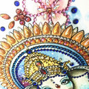 5D DIY Special Shaped Diamond Painting Elephant Trunk Buddha Embroidery Kit