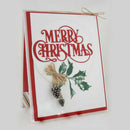 Merry Christmas Reindeer Metal Cutting Dies Scrapbooking Album Cards Craft DIY