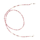 Women Glasses Chain Spectacles Holder Eyeglasses Strap Beaded Cord Pink