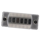 6 Independent Circuit Fuse Block W/Negative Bus - ATC/ATO 6-Way Fuse Box wi S1E1